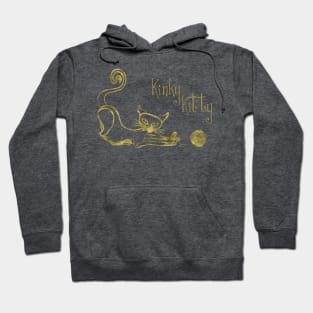 KINKY KITTY - Kinky Golden Kitty Hoodie